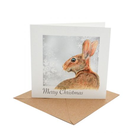 Hare Christmas Card