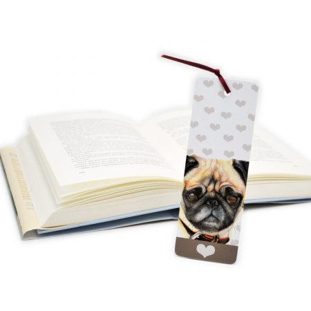 Pug Bookmark