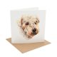 Wheaten Terrier Greeting card