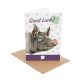 Berkshire Pig Good Luck Card