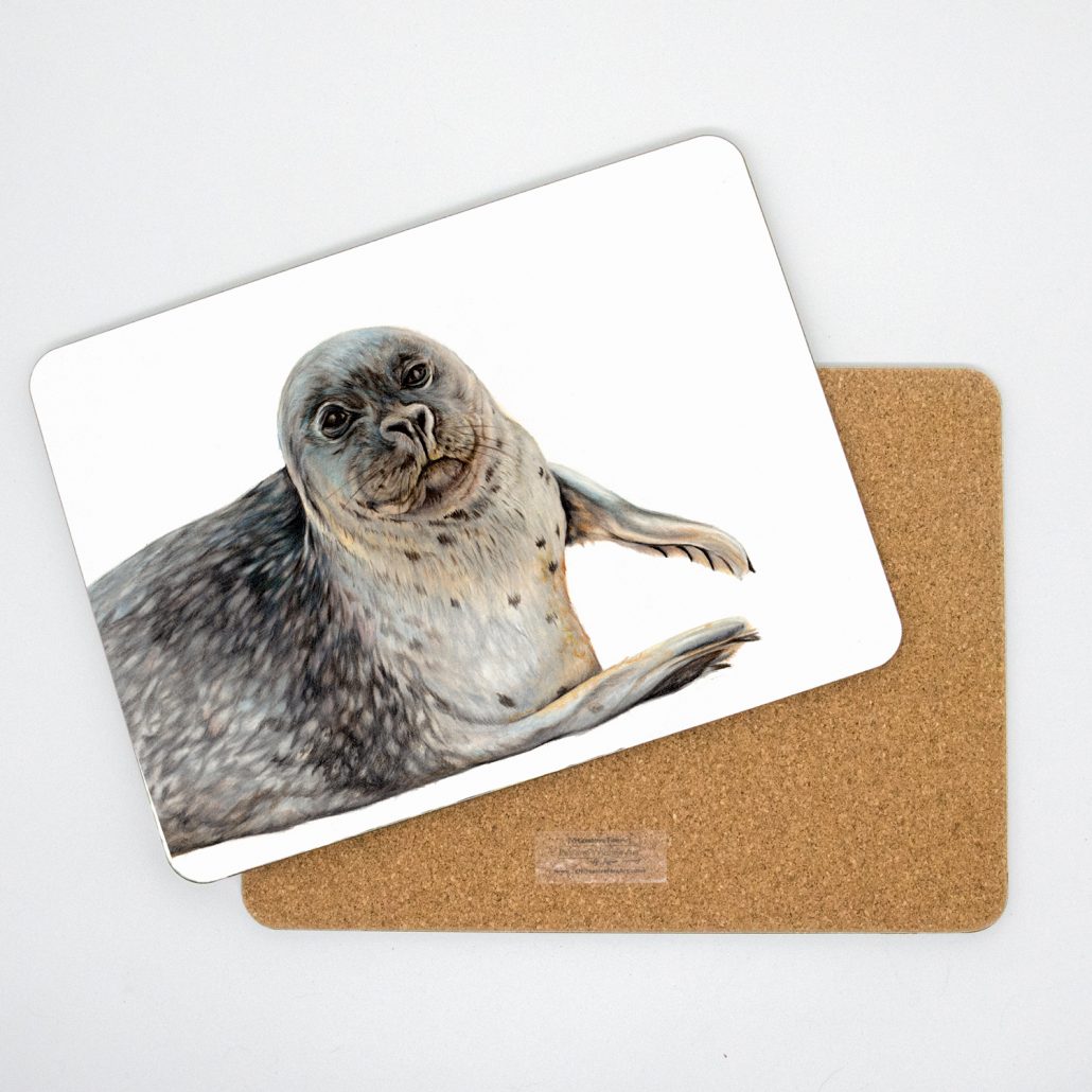 Norfolk Seal Placemat hard wearing, protective tableware