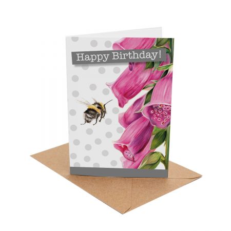 Bee Birthday Card