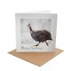 Guinea Fowl Christmas Card