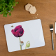 poppy and bee placemat