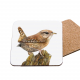 wren coaster front and back