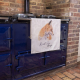 Fox Tea Towel on Aga