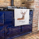 Deer Tea Towel on Aga