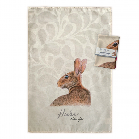 Hare Tea Towel