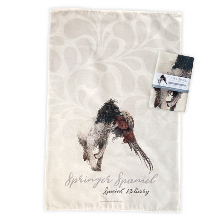Working Spaniel – Tea Towel - Image 3