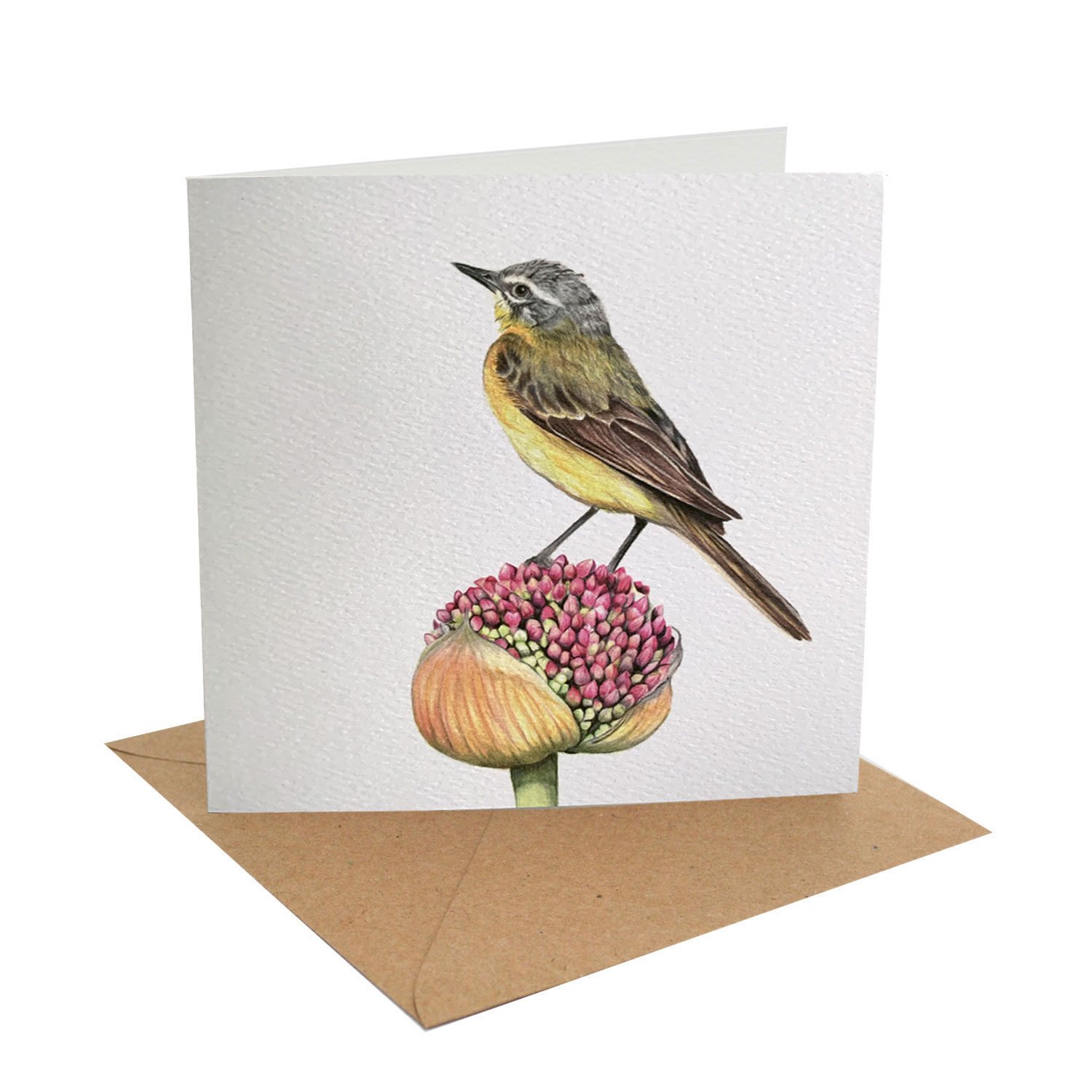 Yellow Wagtail, Greeting Card – Yannis - Image 2