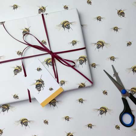 Bee, Wrapping Paper - Image 4