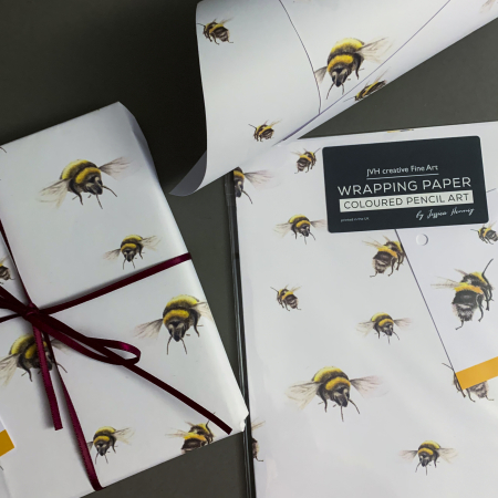 Bee, Wrapping Paper - Image 5