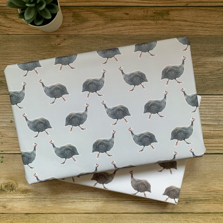 Guinea Fowl Wrapping Paper