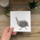 Guinea Fowl Card