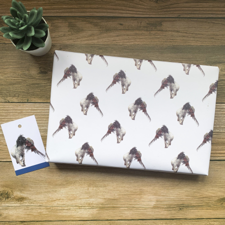Working Spaniel Wrapping Paper