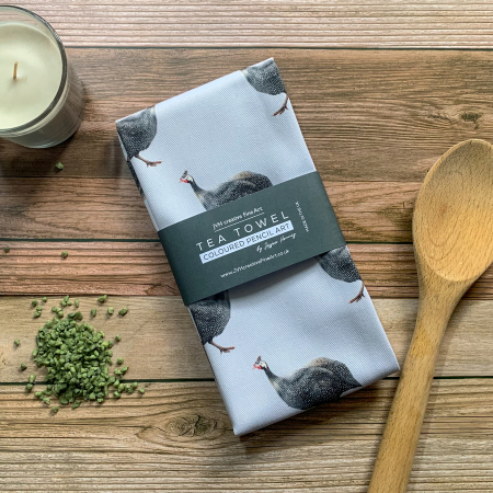 Guinea Fowl, pattern Tea Towel – Gunnar - Image 5