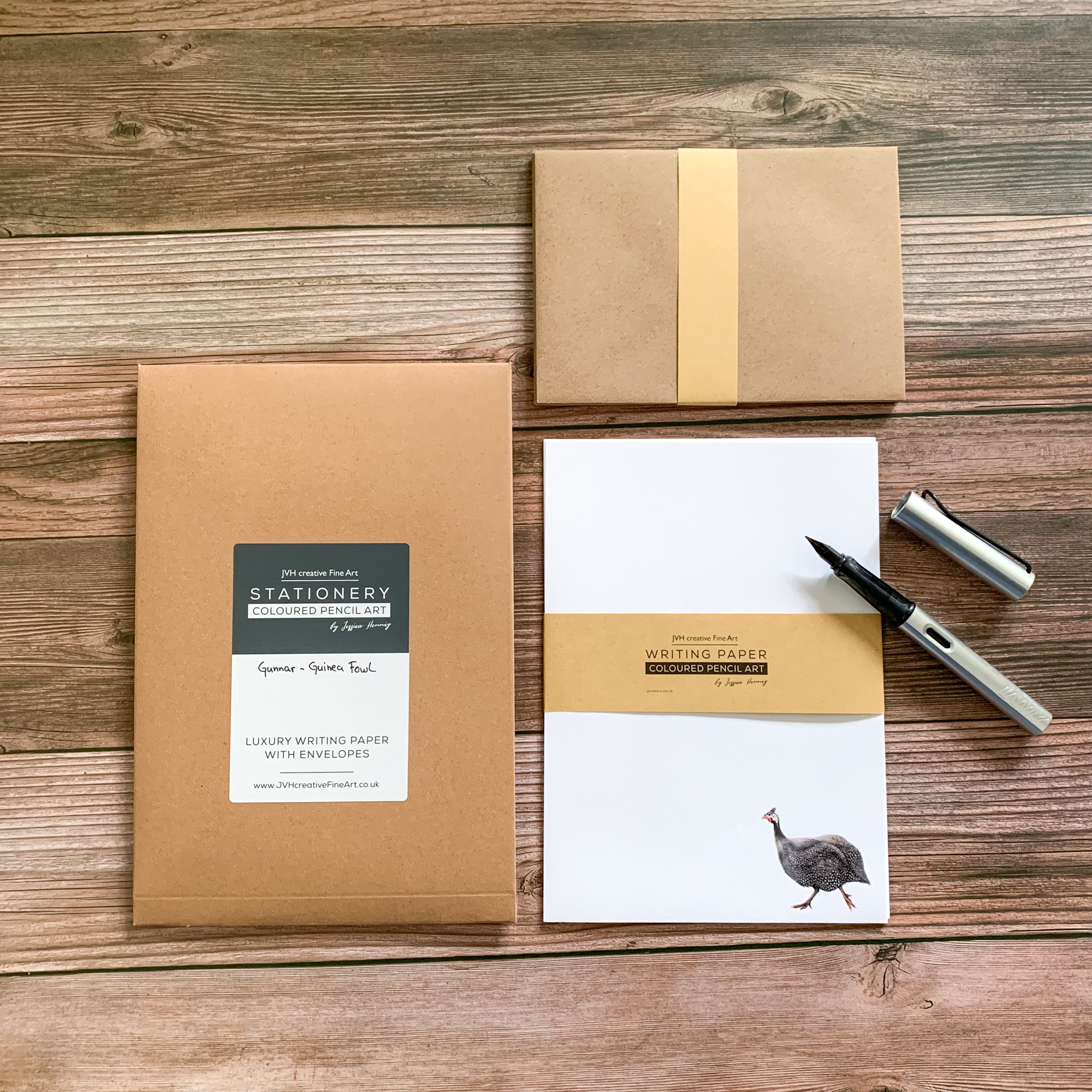 Guinea Fowl – Writing Paper Set