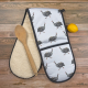 Guinea Fowl Double Oven Gloves