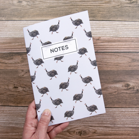 Guinea Fowl Notebook – A5, lined inside pages - Image 5