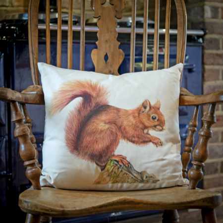 Red Squirrel – Cushion Cover - Image 4