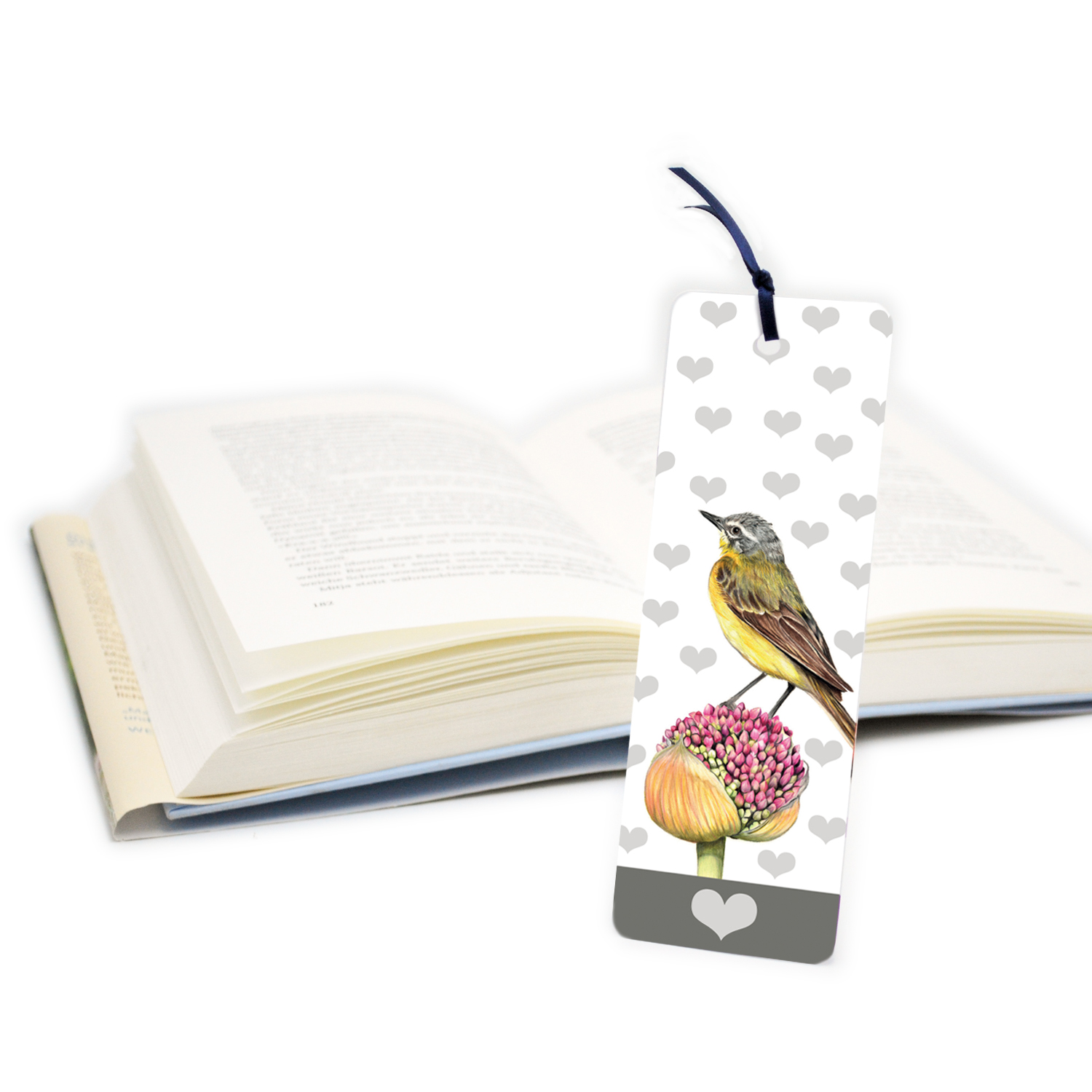 Yellow Wagtail Bookmark – Yannis