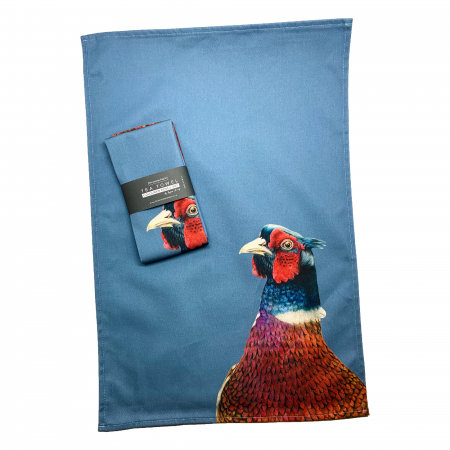 Pheasant, cotton Tea Towel –  Phil - Image 5