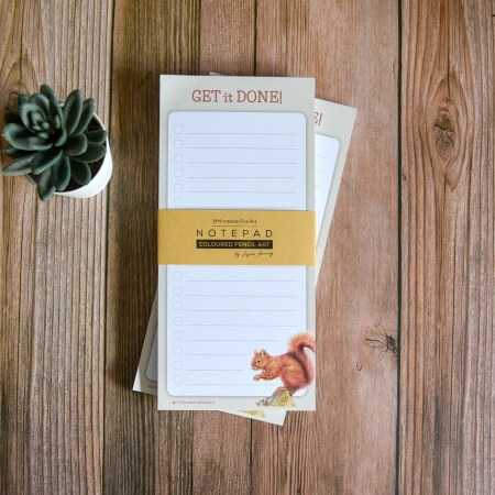 Red Squirrel Notepad - Image 3