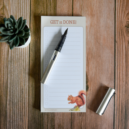 Red Squirrel Notepad - Image 4
