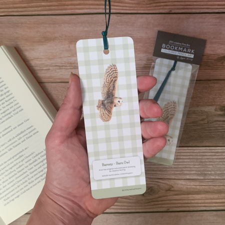 Barn Owl Bookmark – Barney - Image 3