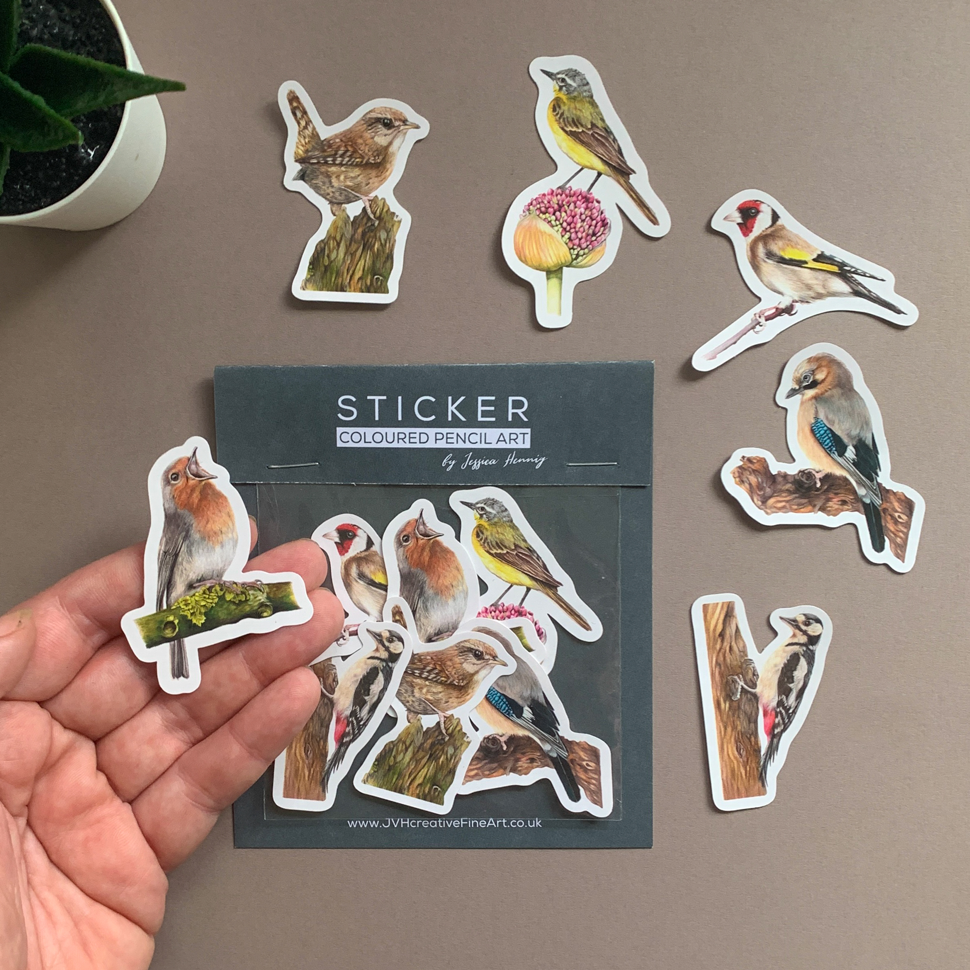British Birds Collection – Vinyl Sticker Pack - Image 3